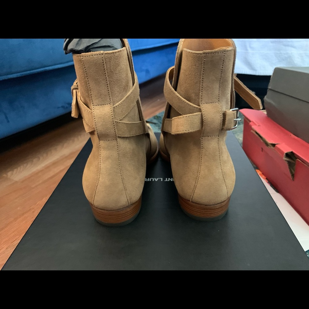 Saint Laurent new sugars boots